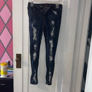 Size 4 high rise skinny jeans